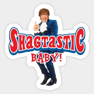 Shagtastic Baby Sticker
